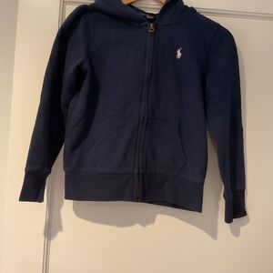 Ralph Navy Blue Kids Hoodie size 8-10y